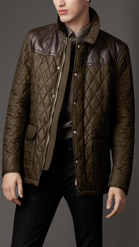 burberry parka for men